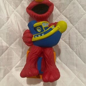 Colorful Elmo Toy with Boat